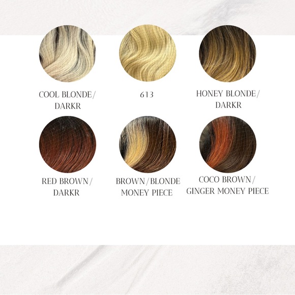 HD Transparent Lace Front Loose Curl Blonde Dark Root Ombre Long Wig - Picture 11 of 11